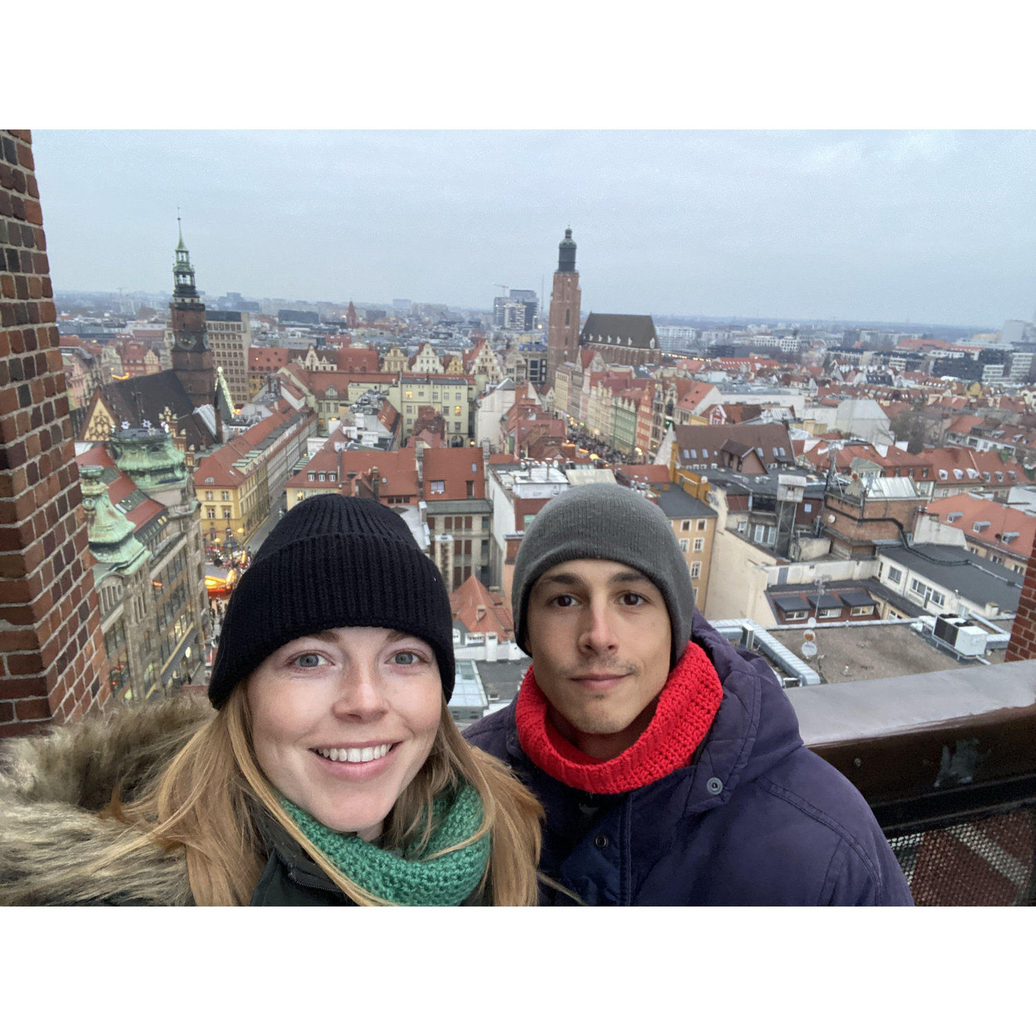 Christmas in Wrocław, Poland to see the Christmas markets. December 2024