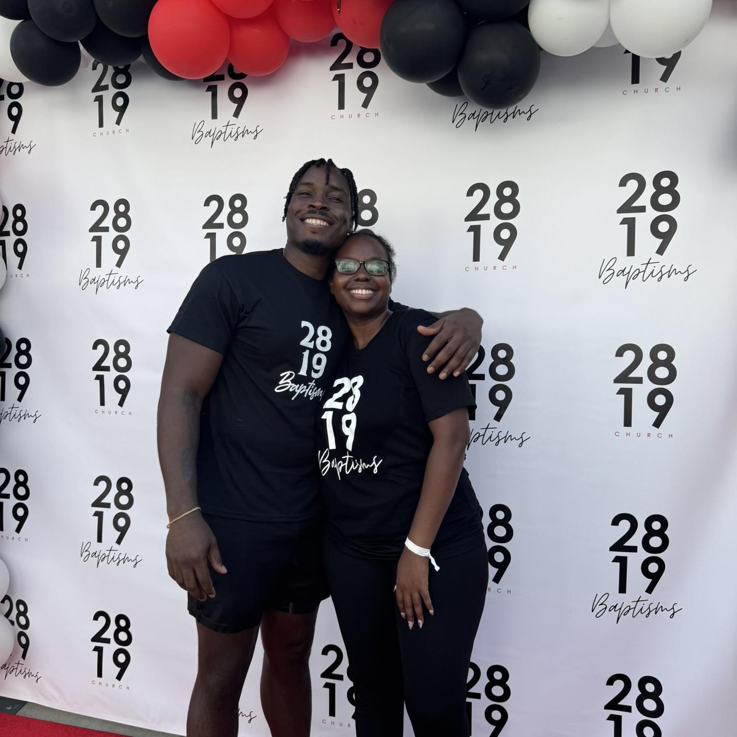 We got baptized together!!! 8/17/25