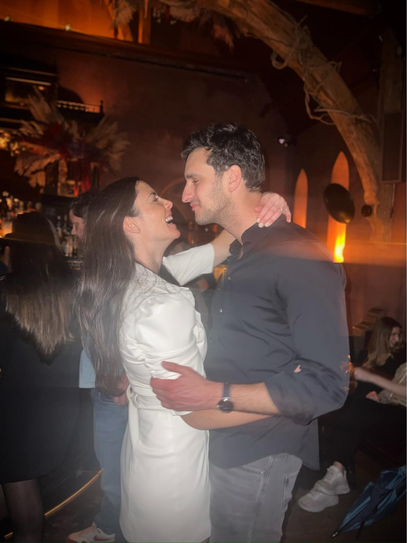 The night we got engaged!