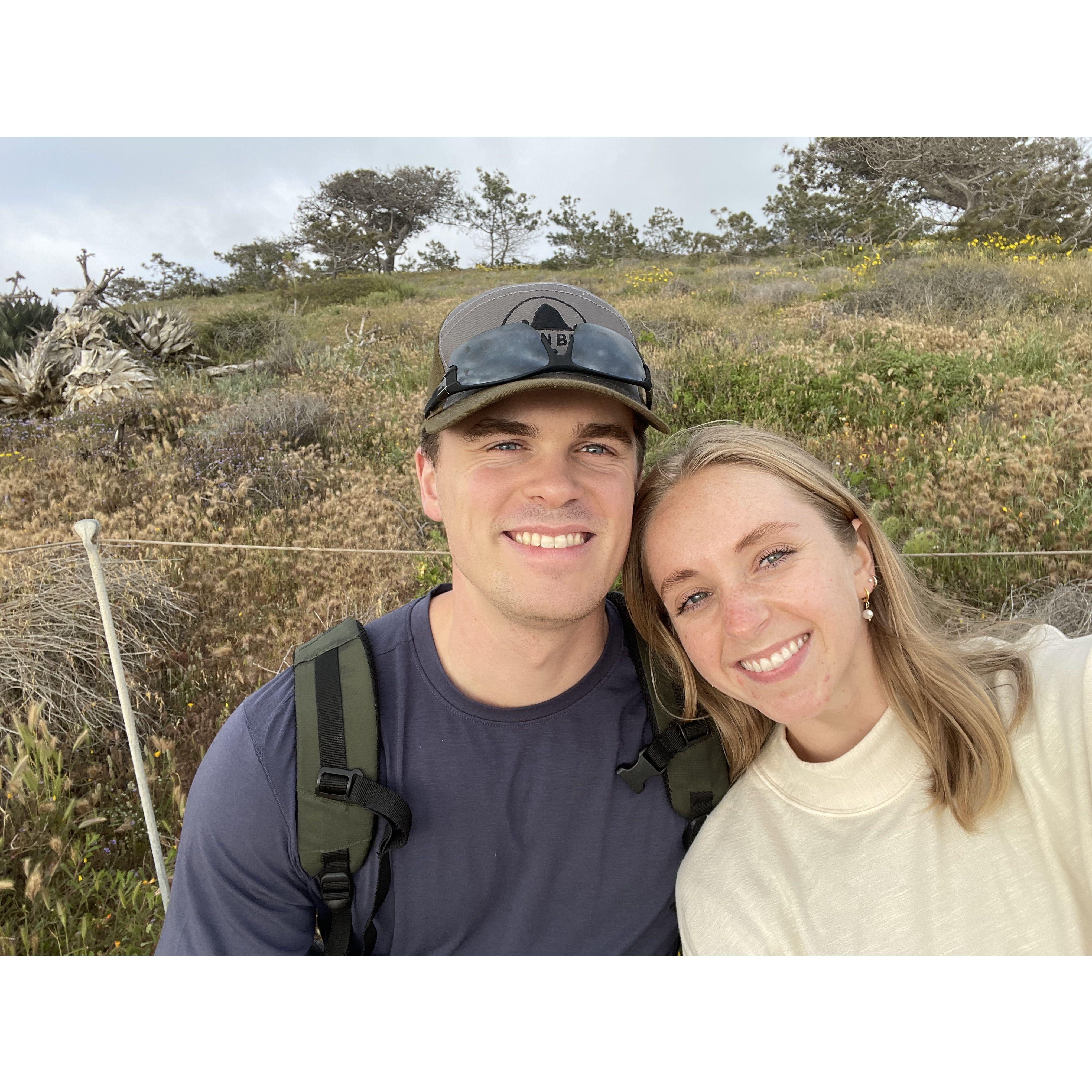 April 2023 - After work hike in Torrey Pines!