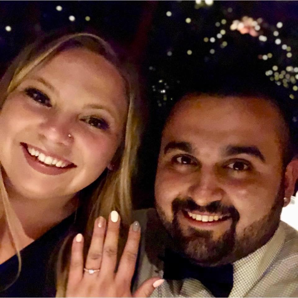 After the proposal, Javi took Madi to Shadowbrook in Capitola to celebrate.