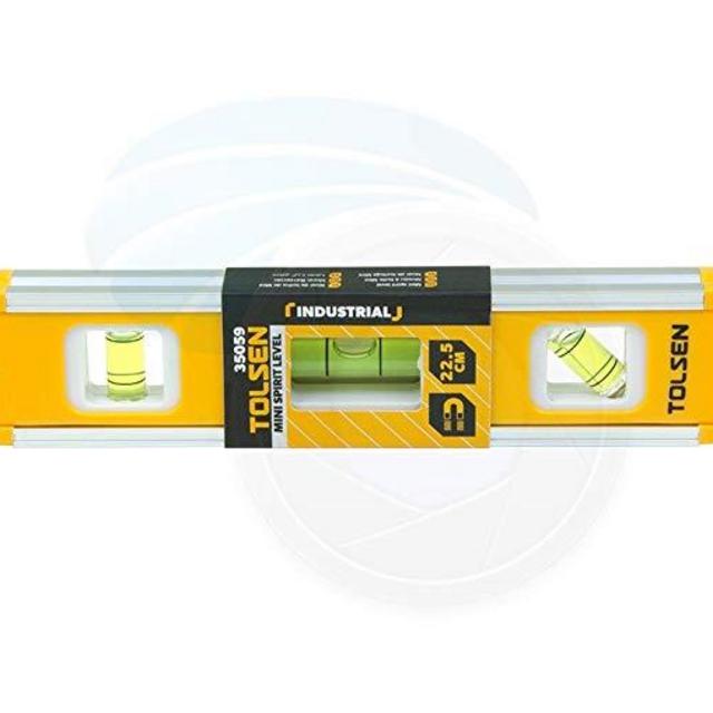 Tolsen Tools Mini Spirit Toolbox Level, 9"