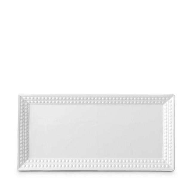 L'Objet - Perlee White Rectangular Platter
