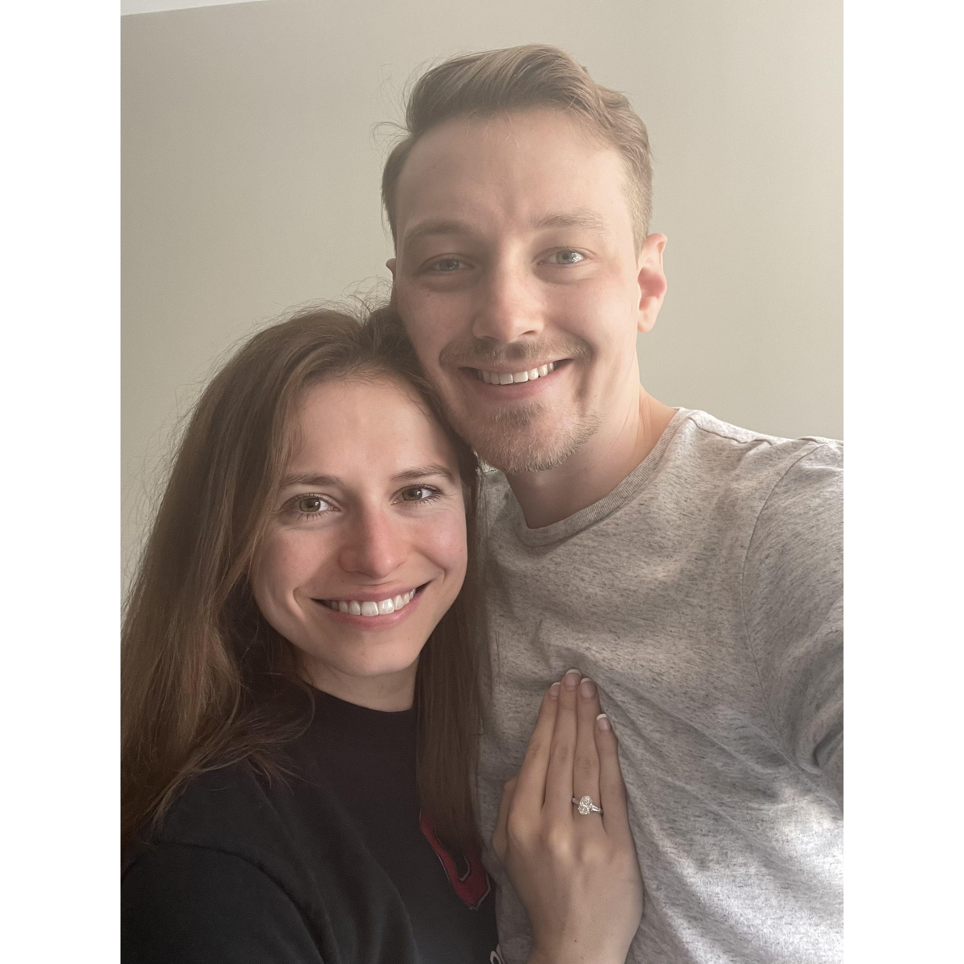 Annamarie cannot remember the words Will used to ask her to marry him, but she knows she said yes!