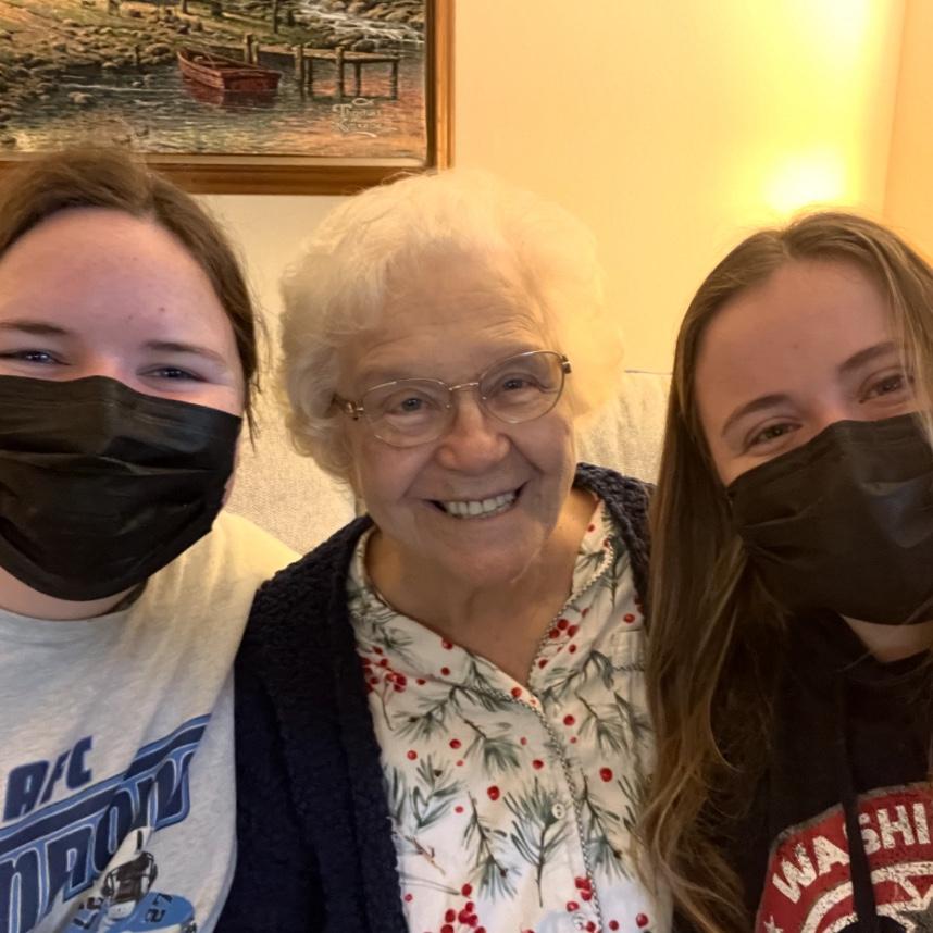 Our last time together with Grandma Honey! December 2022.