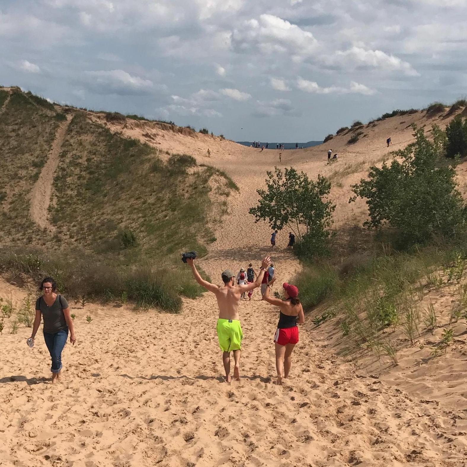 conquering the sleeping bear dunes, 2017