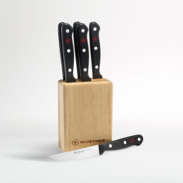 Wüsthof ® Gourmet 7-Piece Steak Knife Block Set