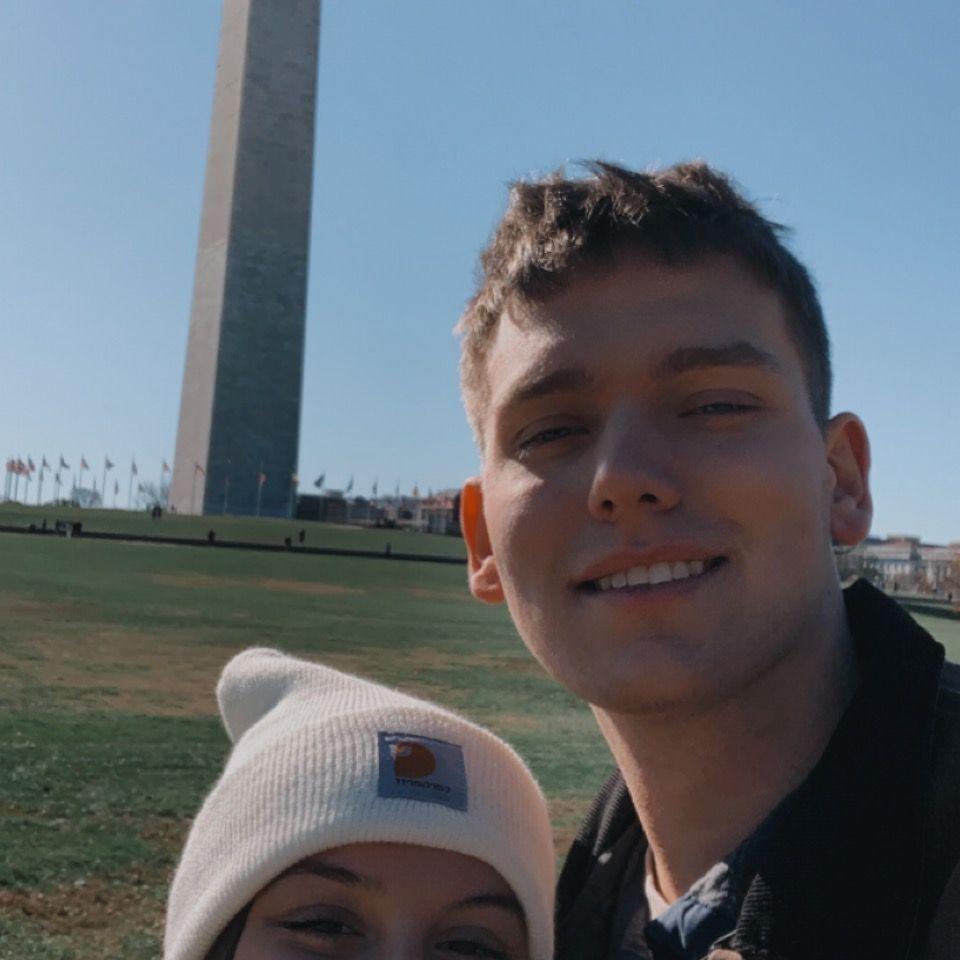 Took Presten to see D.C. for the first time on his first trip to VA