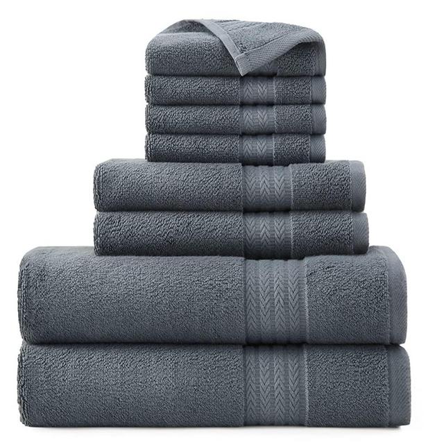 MyPillow Towel 6-Piece Set, Includes - 2 Bath Towel, 2 Hand Towel, 2  Washcloth [Stone]