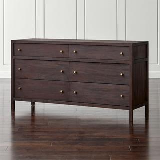 Keane 6-Drawer Solid Wood Dresser