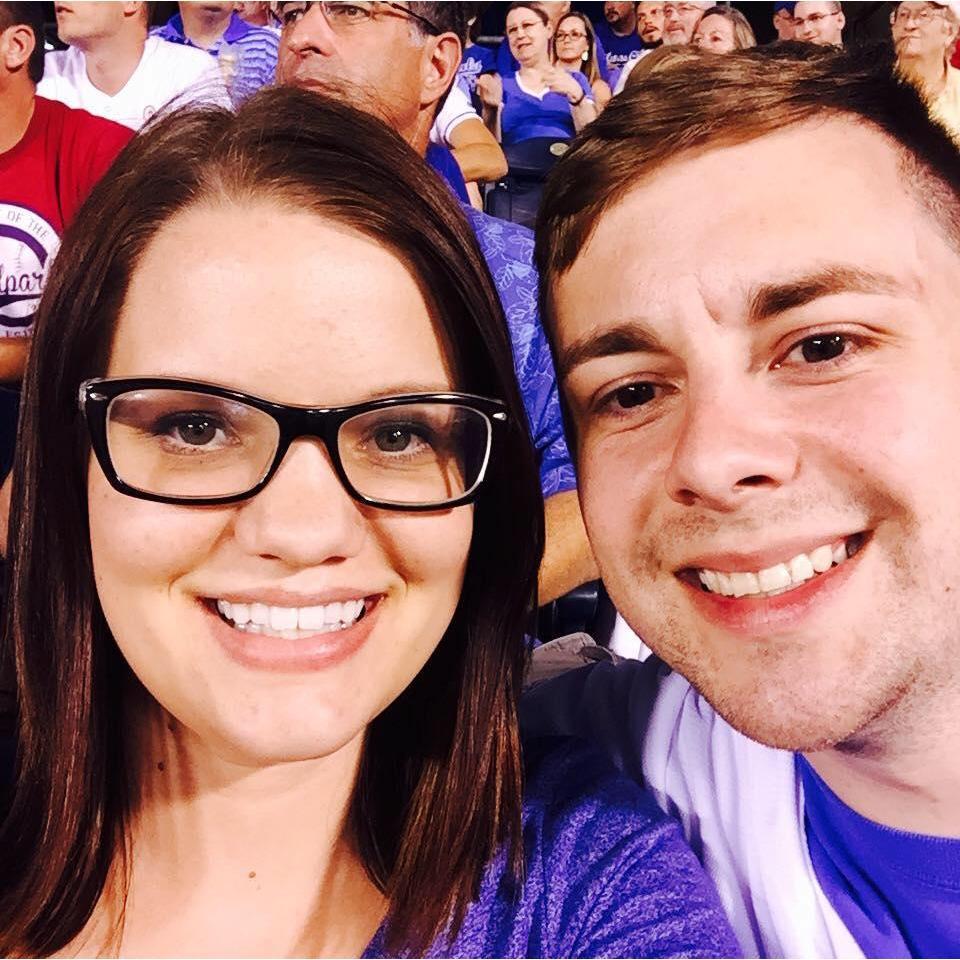 Our first Royals game together