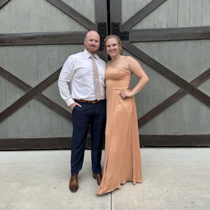 First wedding together.