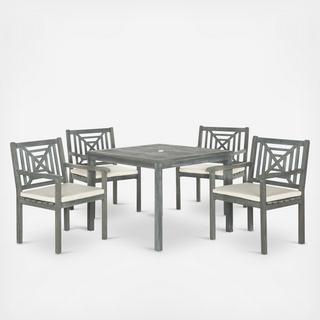 Del Mar 5-Piece Outdoor Dining Set