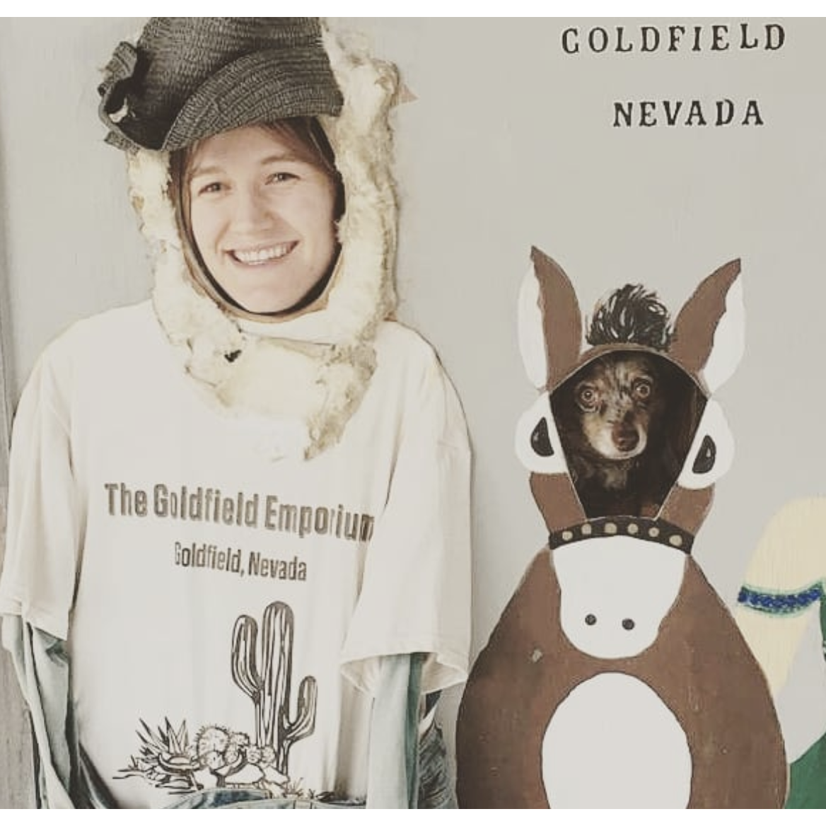 Lily and her donkey