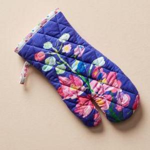 Anthropologie Paint + Petals Oven Mitt