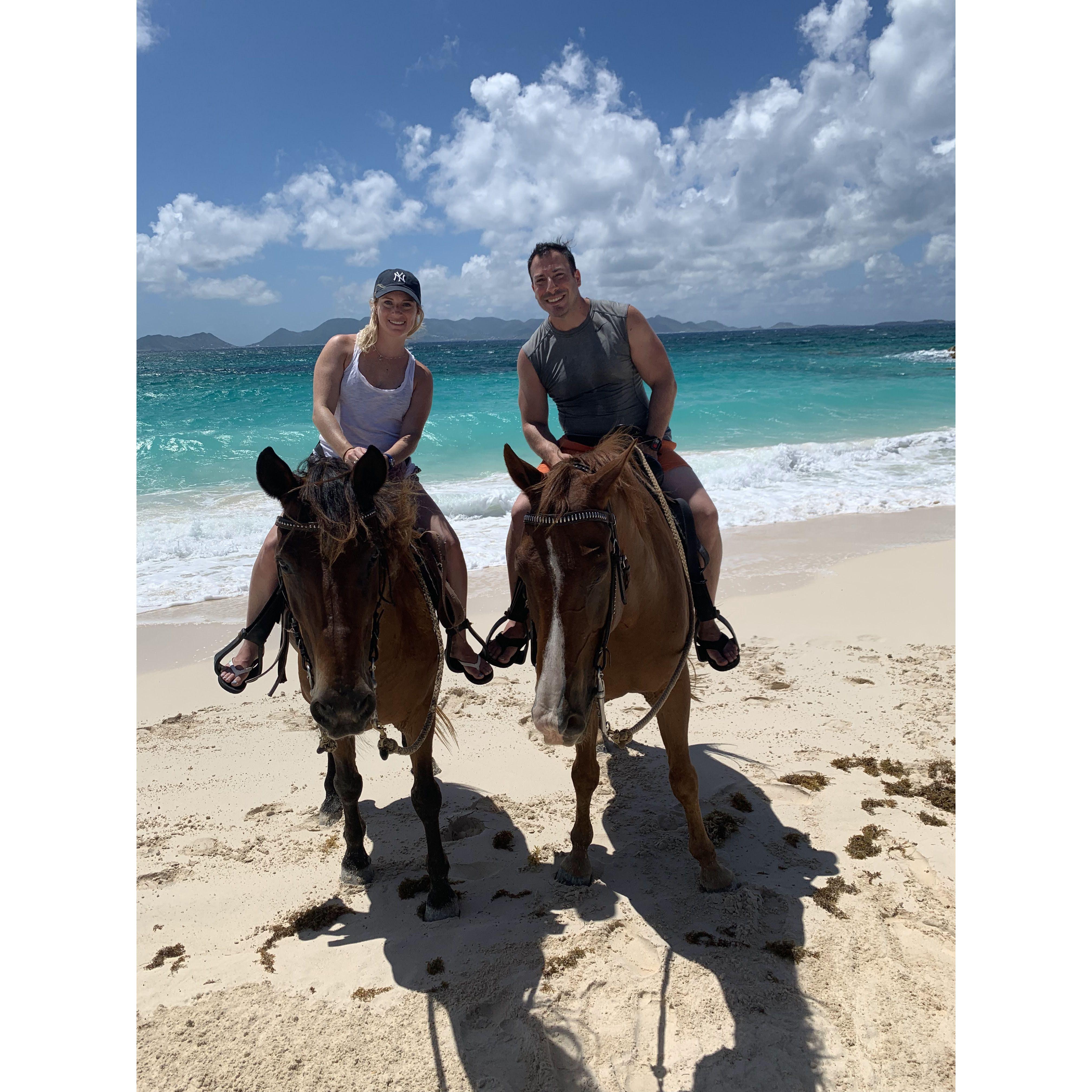 Horseback riding in Anguilla
