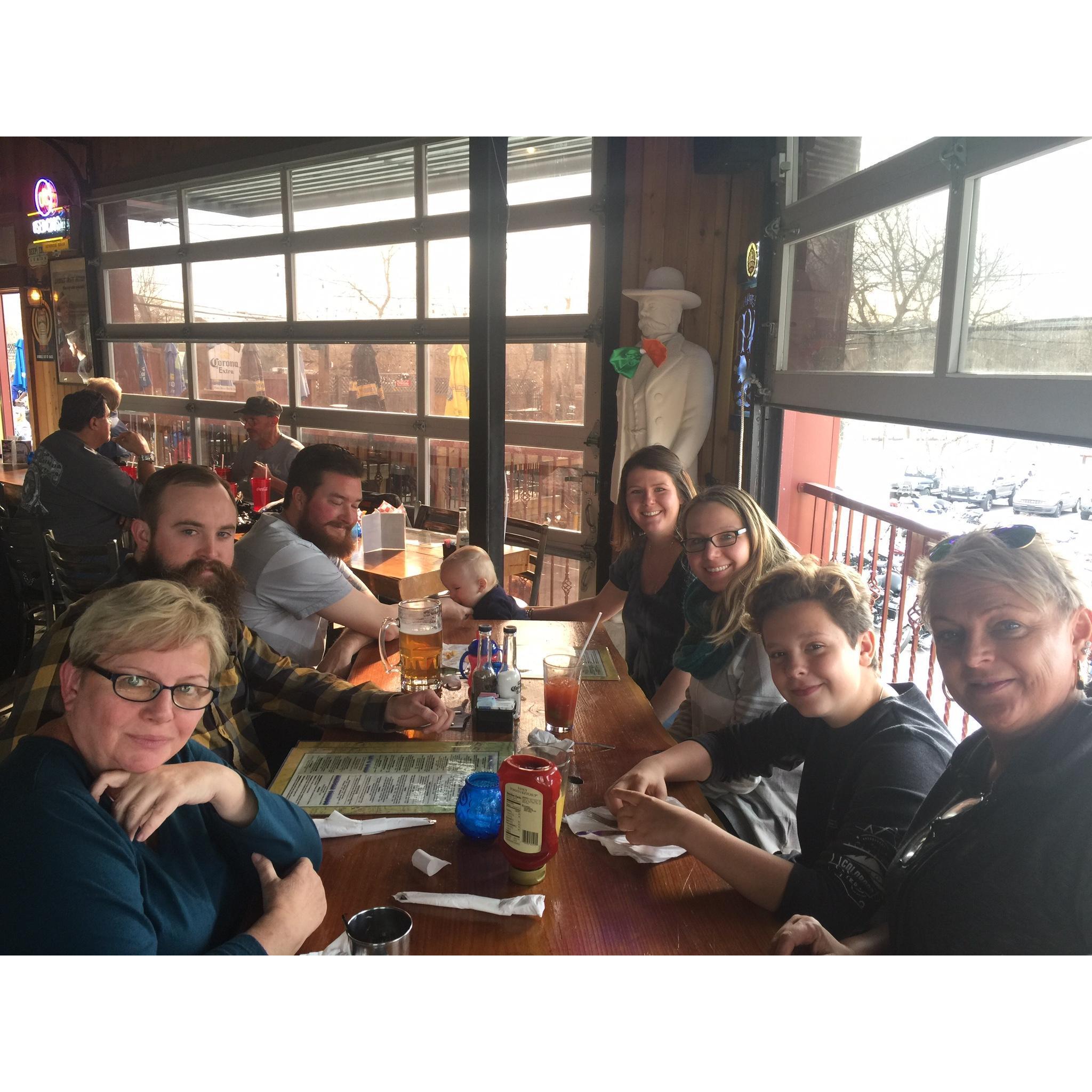 Pat meets the family! Also, where we had our first date!