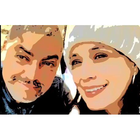 Our love keeps growing stronger each and every day. May God bless us forever!
