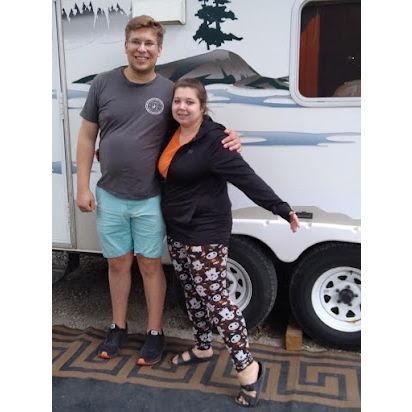 Our first home- a camper!