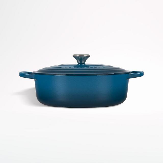 Le Creuset ® Signature 6.75-Qt. Deep Teal Round Wide Oven