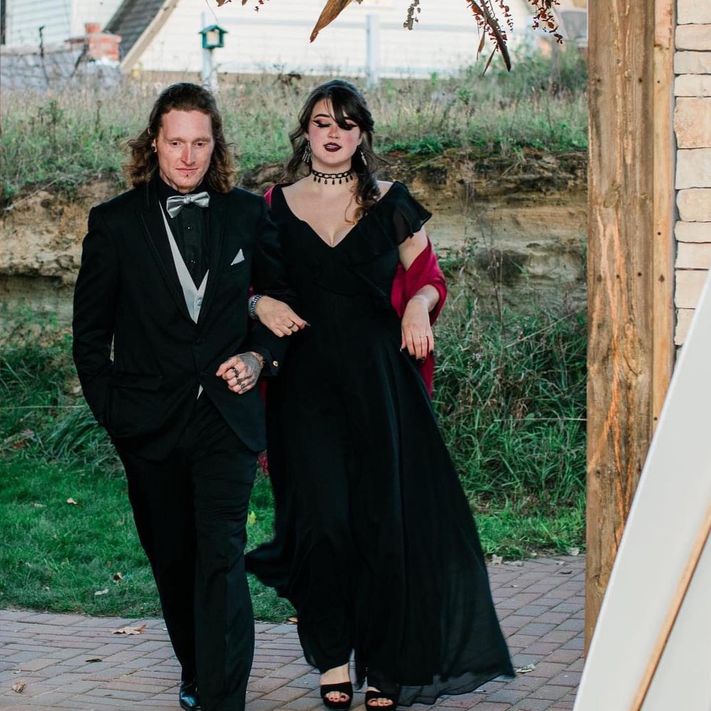 Our grand entrance to Alyssa's wedding reception