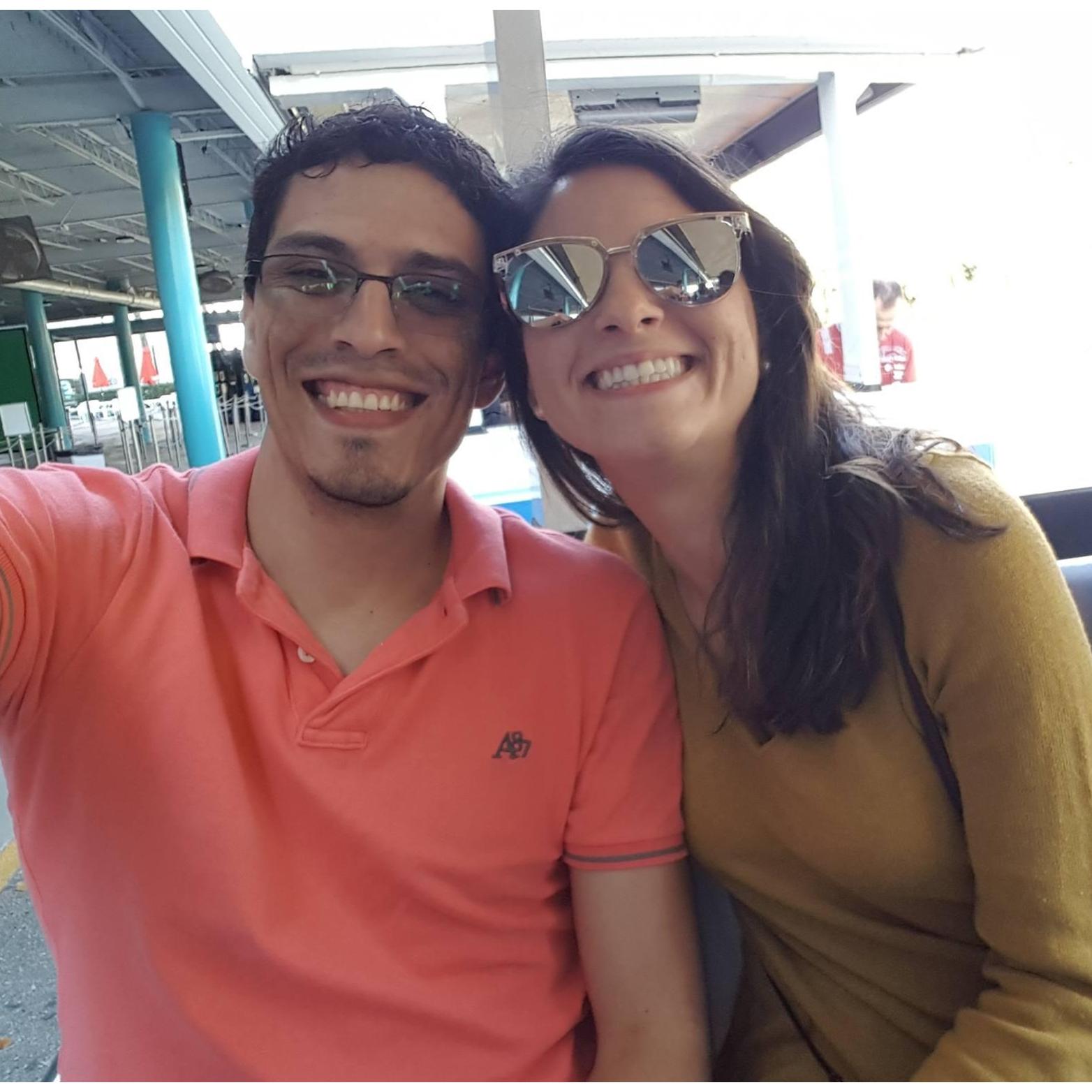 Yoser's first visit to the US and our first stop was NASA :)