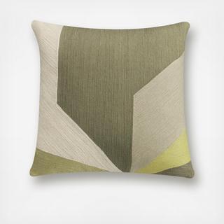 Habit Sequoia Crewel Embroidery Cotton Pillow