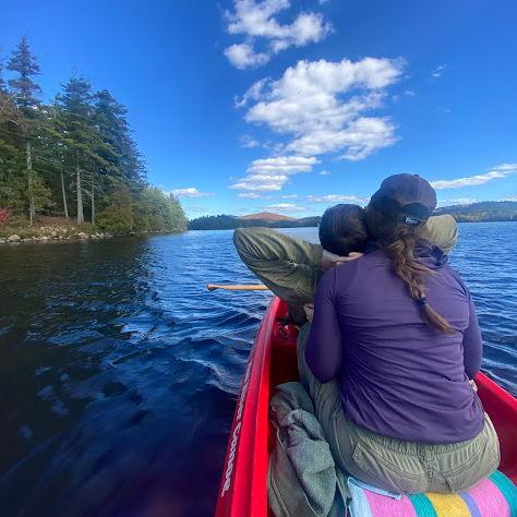 We bought a canoe