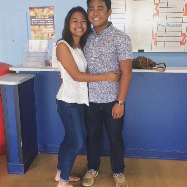 9/27/15 He had a basketball game and was nervous to make it official. 3 days later he made it official!