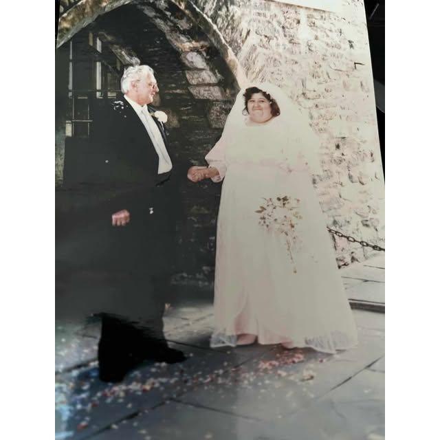 grandad Michael and Nanny Moira Reed(Brides grandparents)