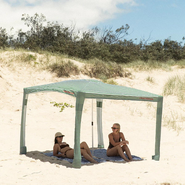 COOLCABANA 5 - Green Pinstripes / Large - 64ft²