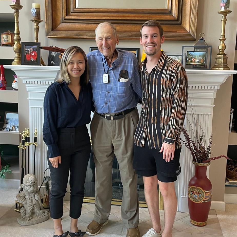 with grandpa