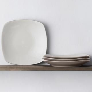 Colorwave Square Dinner Plate, Set of 4