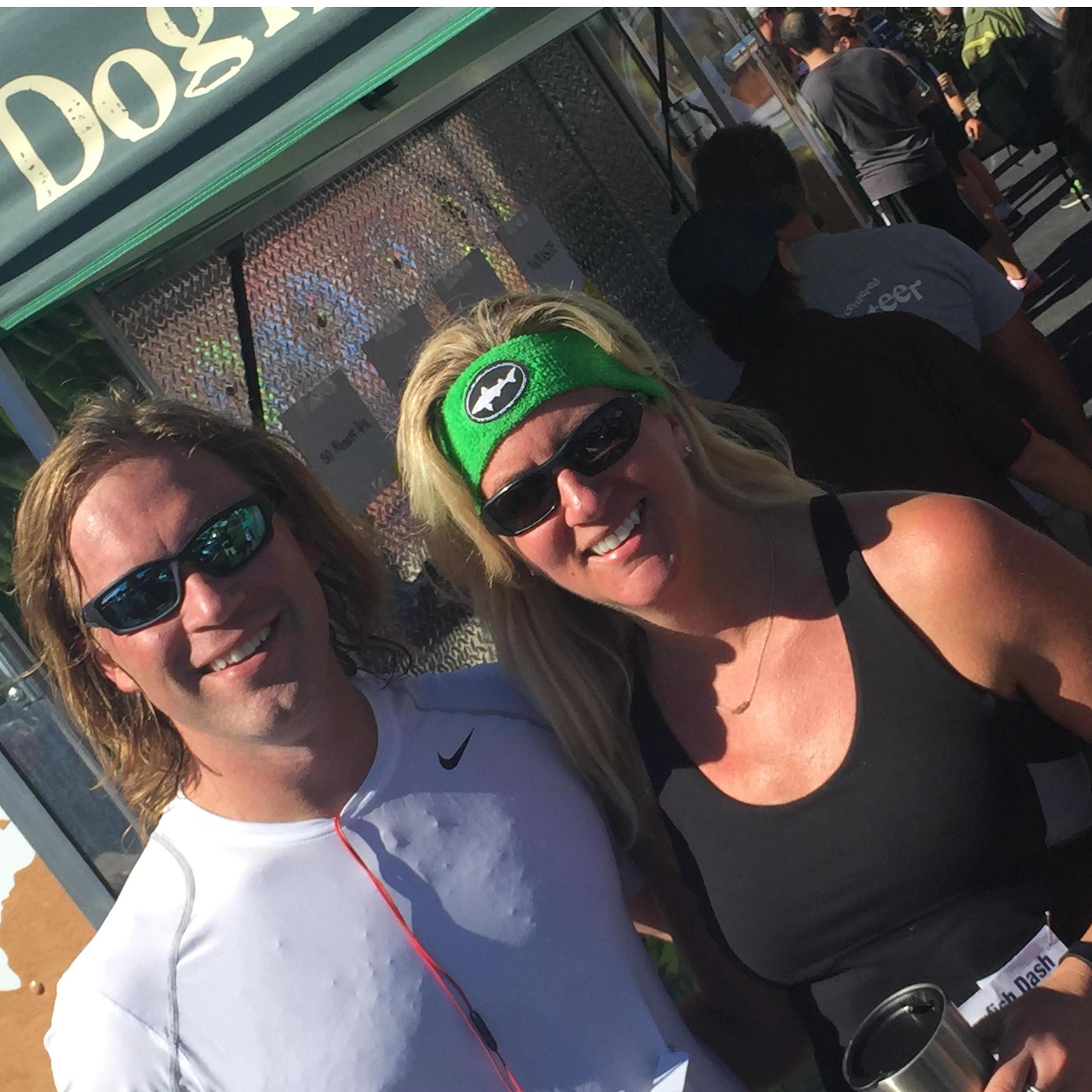 Will run for beer! - Dogfish Dash 8K