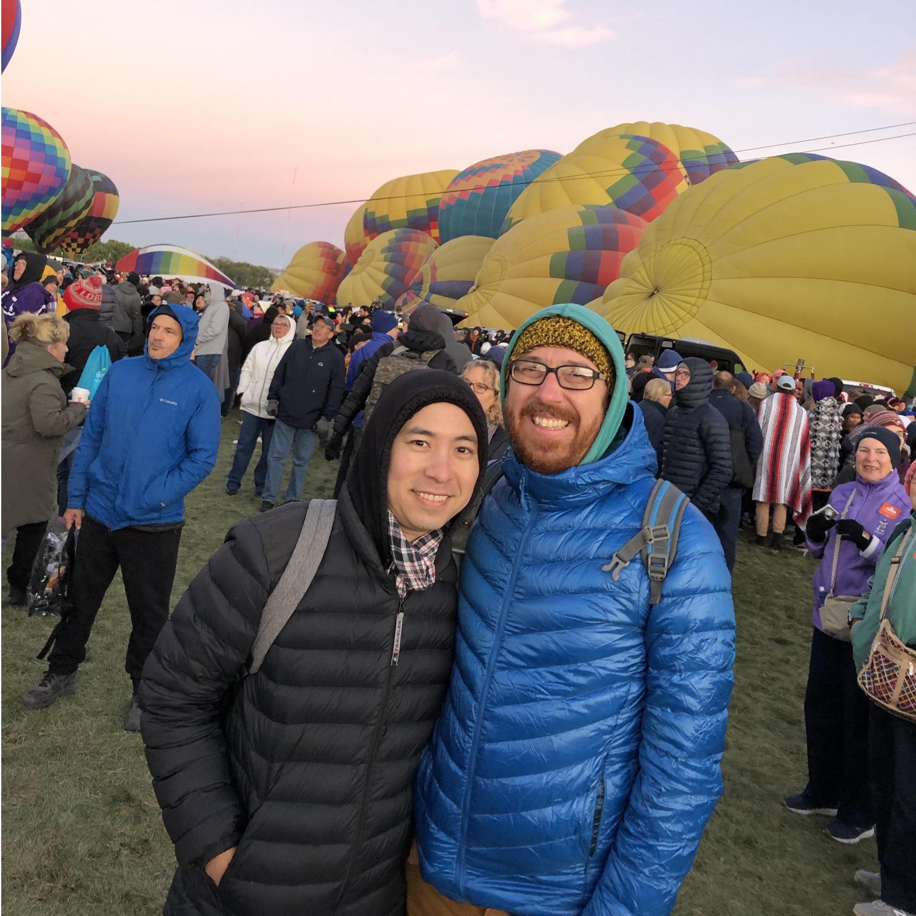 At the Albuquerque Balloon Fiesta!