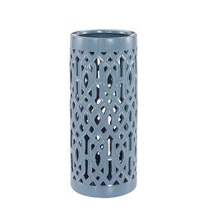 Vine Umbrella Holder with Trellis Design & Handmade Ceramic Construction