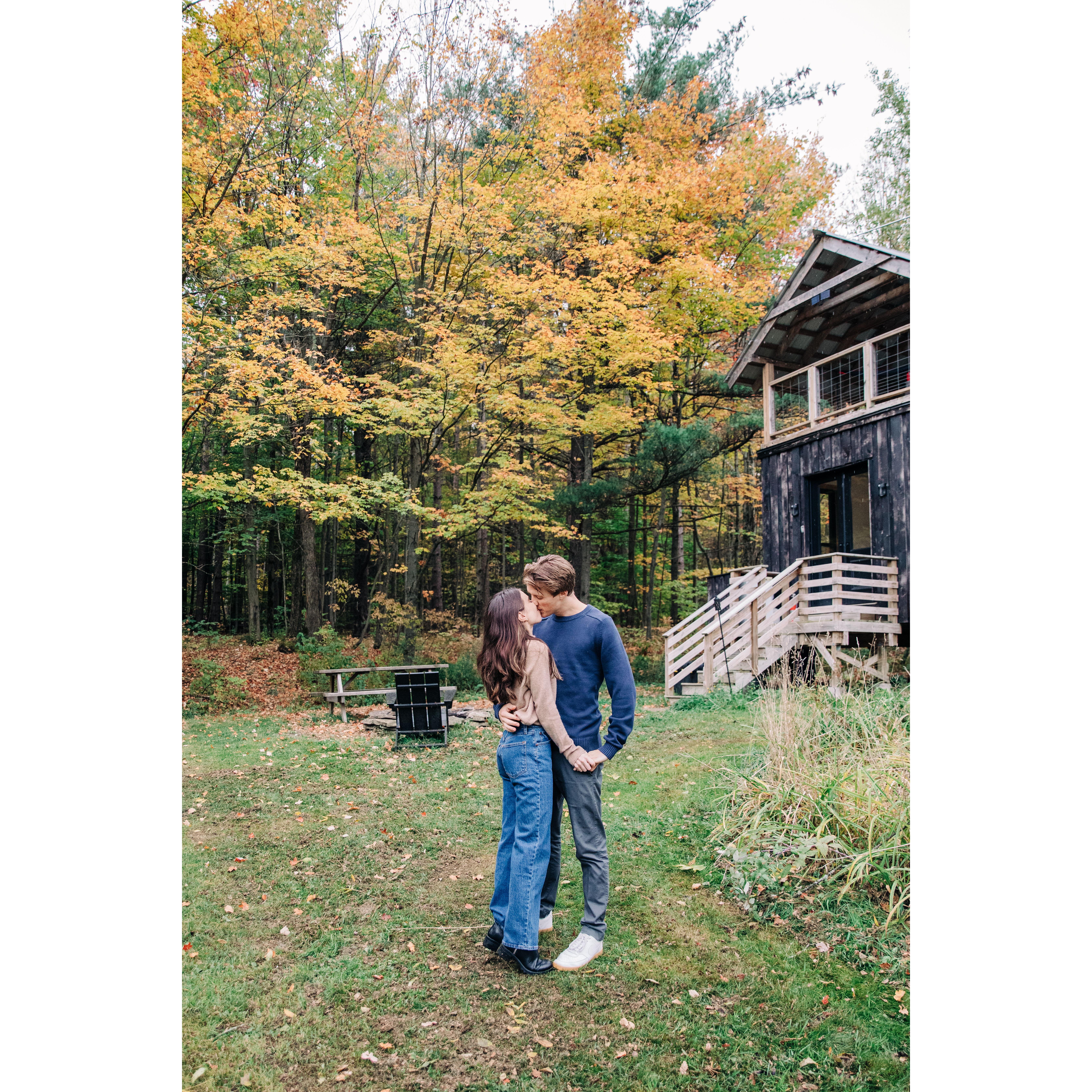 Glamping in the Fall is a must!