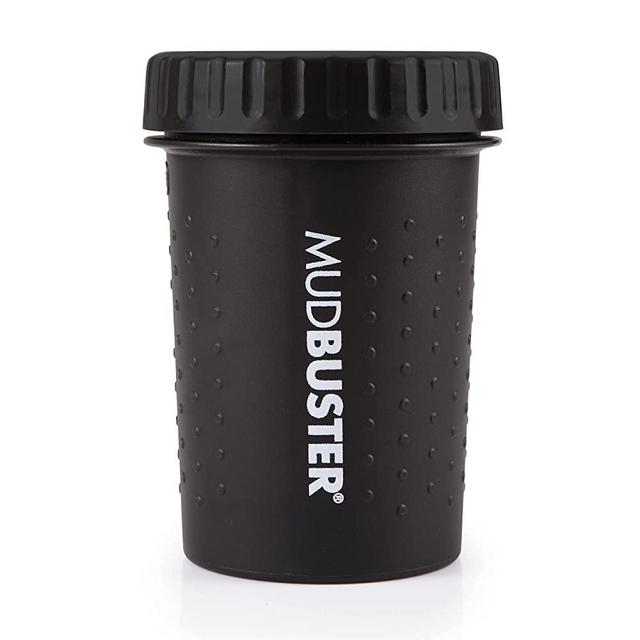 Dexas MudBuster Portable Dog Paw Washer/Paw Cleaner, Medium, Matte Black- Special Edition (PW71025-22WP)