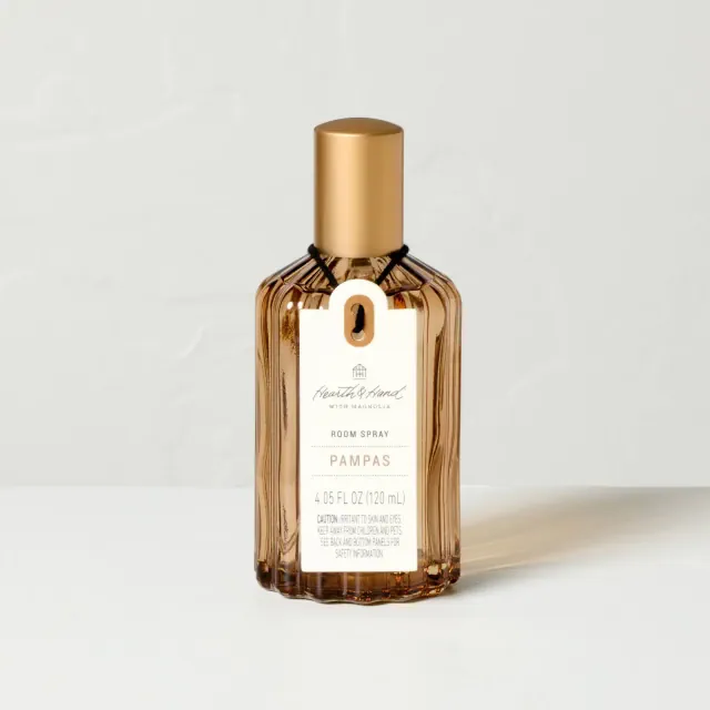 Ribbed Colored Glass Pampas Room Spray 4.05 fl oz - Hearth & Hand™ with Magnolia
