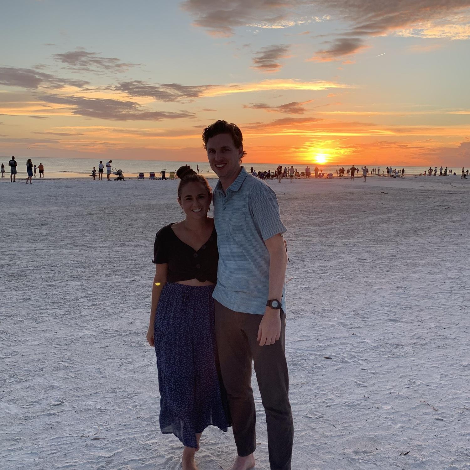 Siesta Key vacation with Leah's sister Allie and brother-in-law Ryan 2020