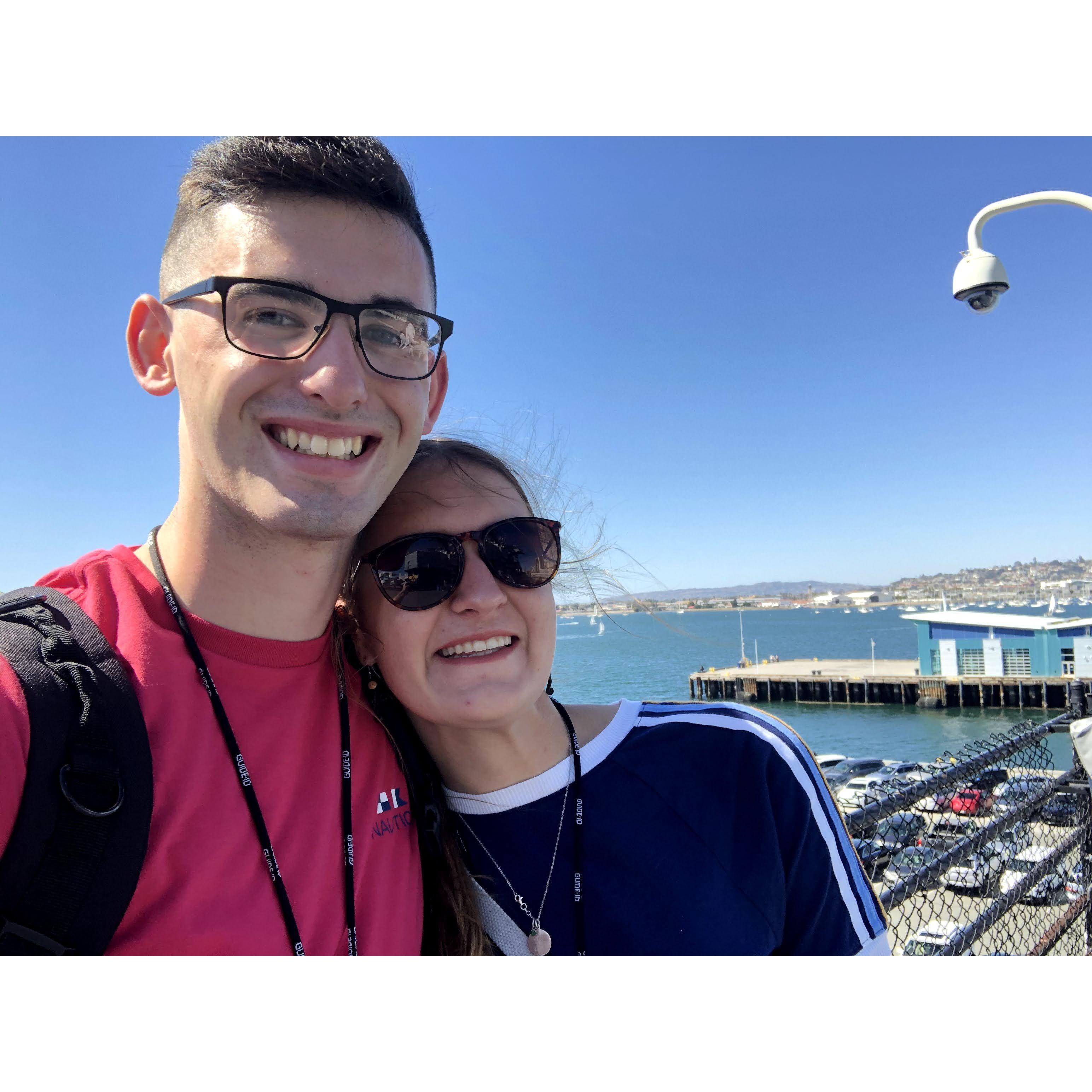 Our 3rd date, USS Midway, Mar 2021