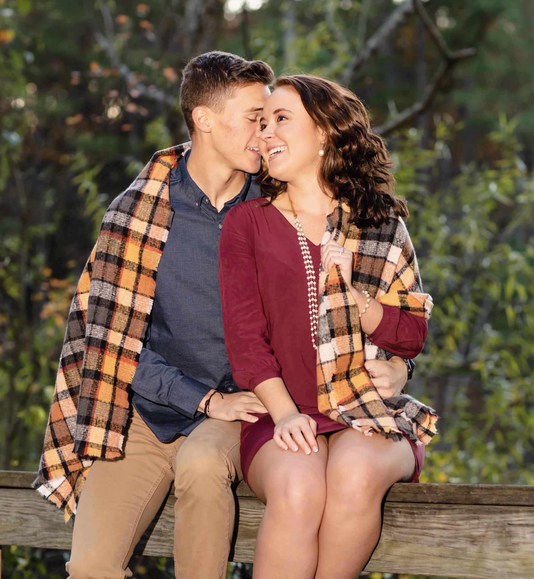 Engagement picture by Caitlin Gregory Photography