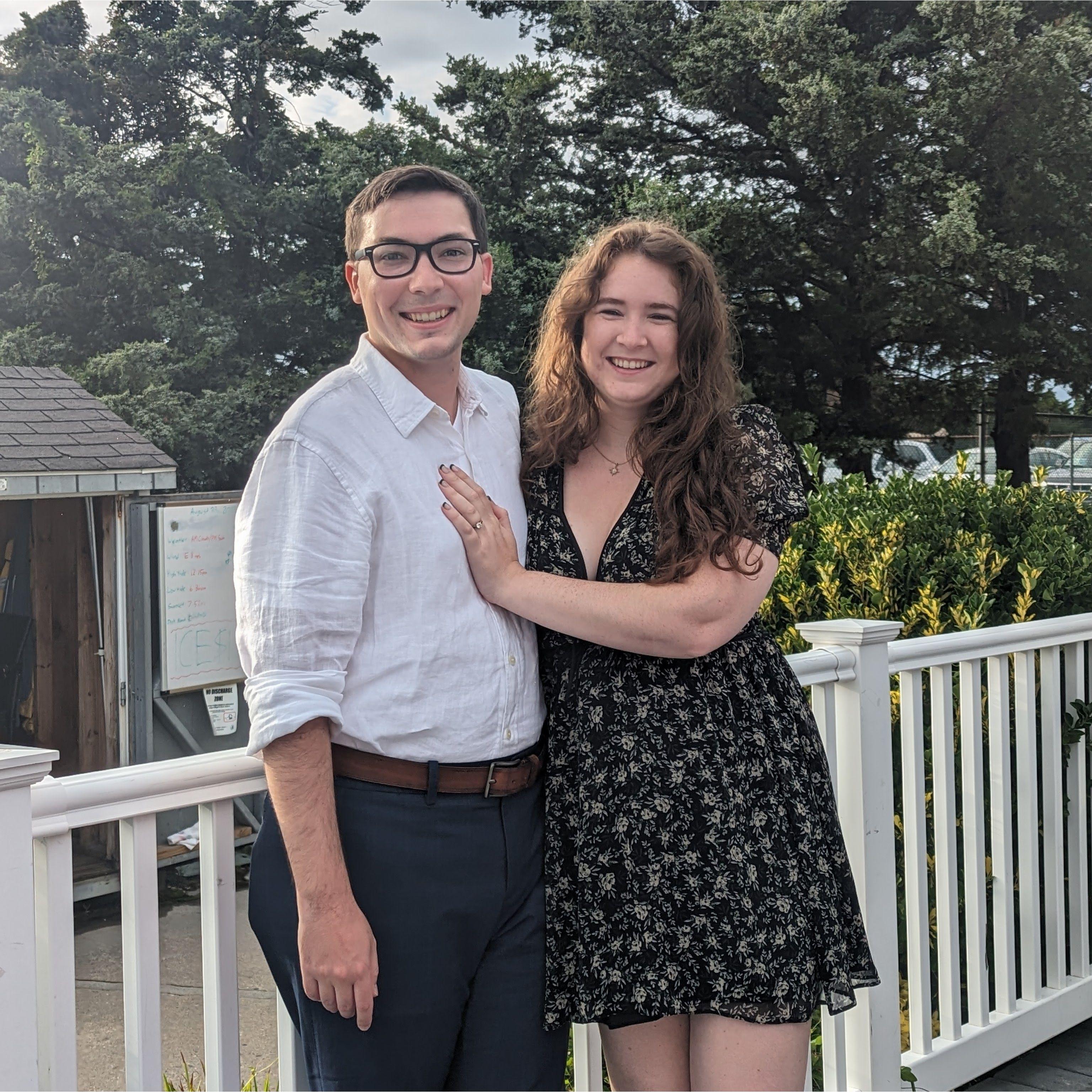 At 26, celebrating Bobby and Carolina's wedding in New York