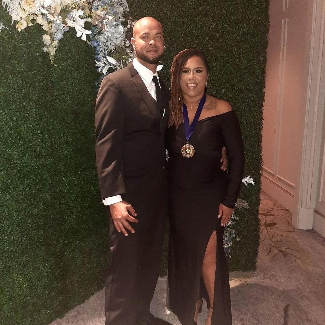 Brittany won "Teacher of the Year" award