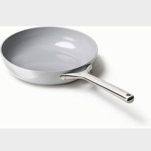 Caraway Nonstick Ceramic Frying Pan (2.7 qt, 10.5") - Non Toxic, PTFE & PFOA Free - Oven Safe & Compatible with All Stovetops (Gas, Electric & Induction) - Gray