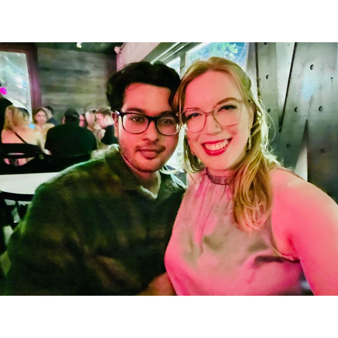Celebrating Rav's 29th birthday where we first met...
