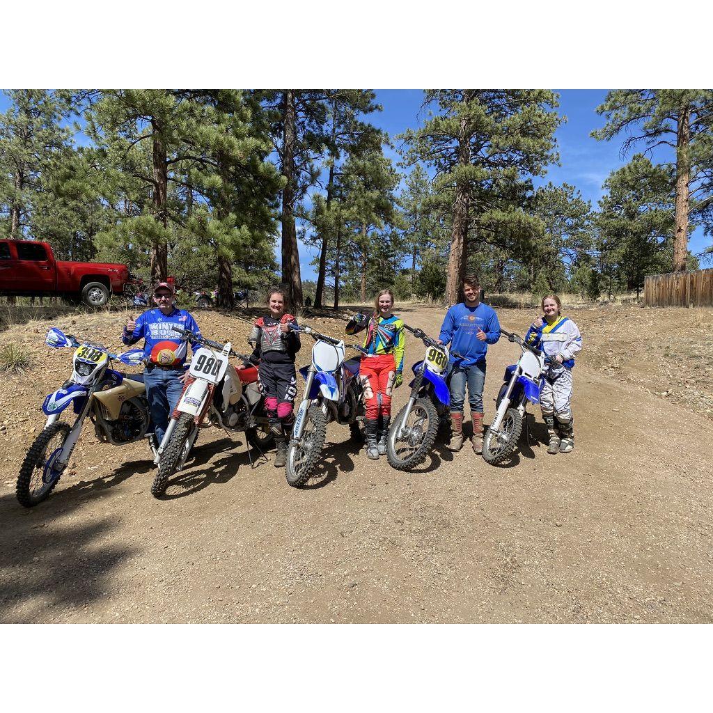 All of the bikes that Mary-Eliza's dad accumulated over the years!