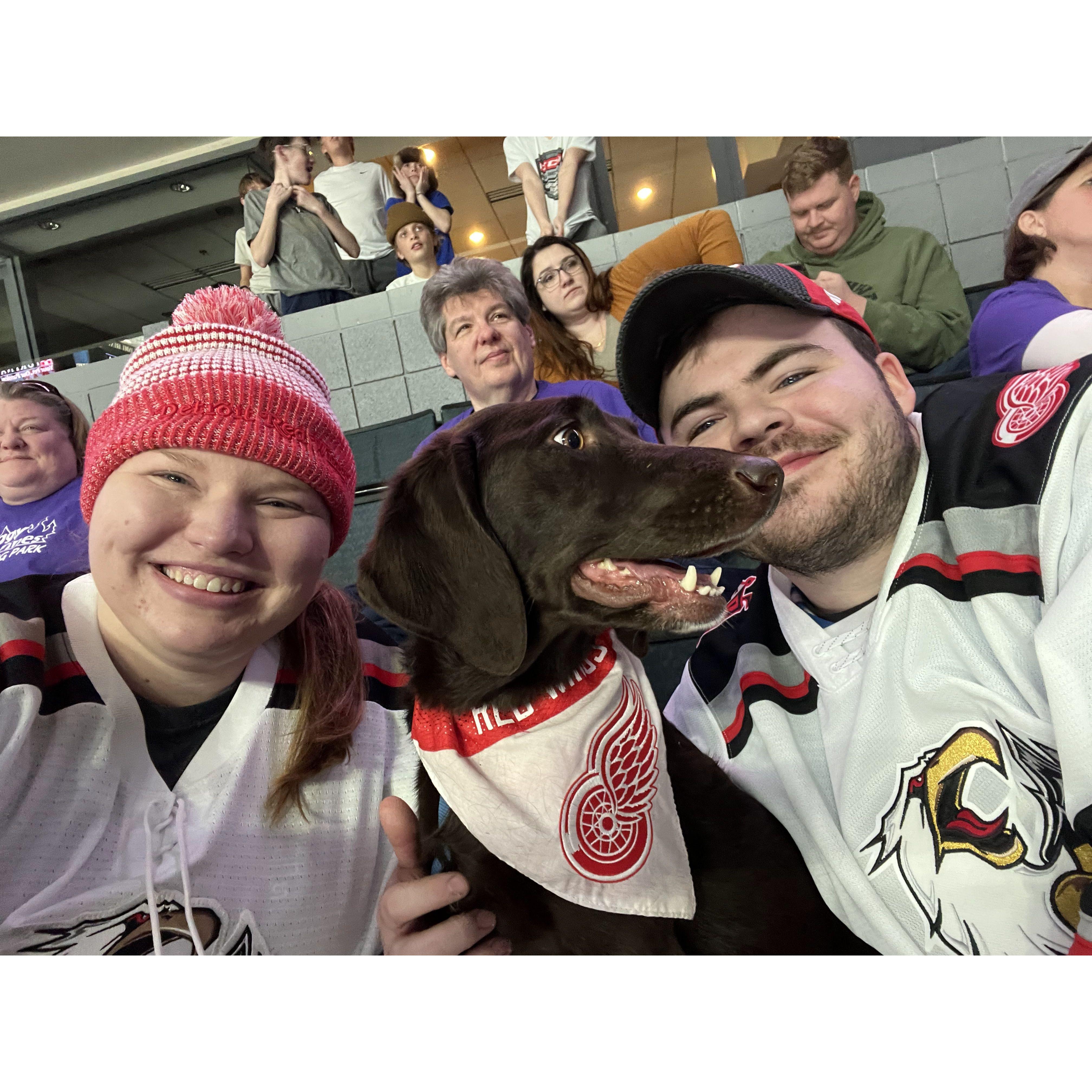 Mousse's First Griffins Game (2023)