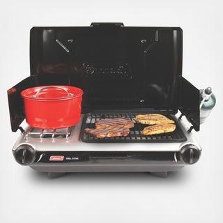 Camping 2-Burner Propane Stove/Grill