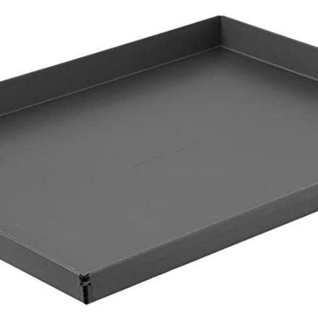 LloydPans Kitchenware 16x12 Inch Grandma Style Pizza Pan. Made in the USA, Fits Home Ovens